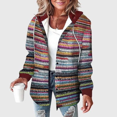 Amy | Jakke Dame med Knapper